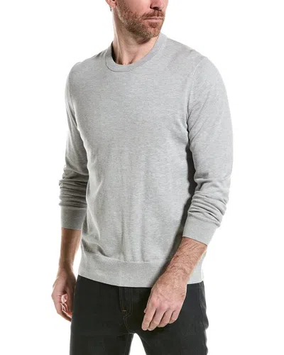 Shop Brooks Brothers Crewneck Sweater In Grey