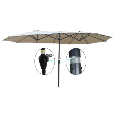 Shop Simplie Fun Umbrella & Shade In Metal