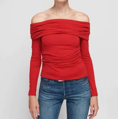Shop Nation Ltd Abana Top In Red