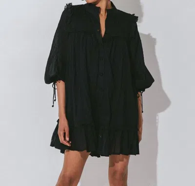 Shop Cleobella Abby Mini Dress In Black