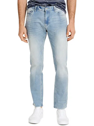 Shop Sun + Stone Mens Classic Rise Everyday Straight Leg Jeans In Multi