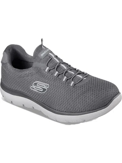 Shop Skechers Summits Mens Fitness Walking Athletic Shoes In Pink