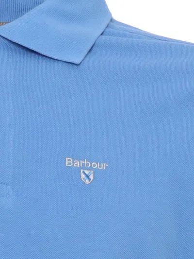 Shop Barbour Polo In Blue