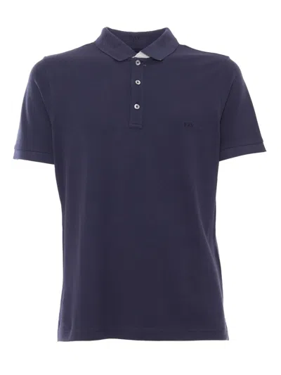 Shop Fay Polo In Blue