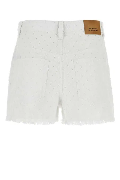 Shop Isabel Marant Shorts In Beige O Tan