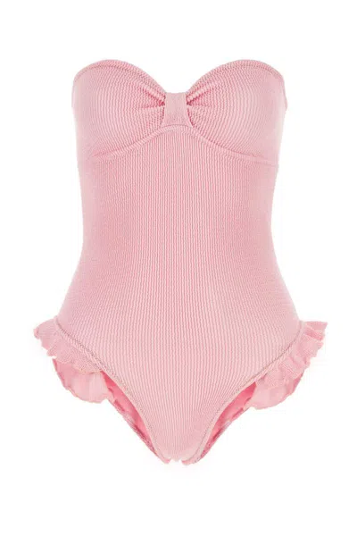 Shop Reina Olga Swimsuits In Pink