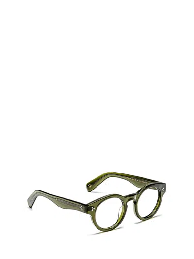 Shop Moscot Eyeglasses In Dark Green