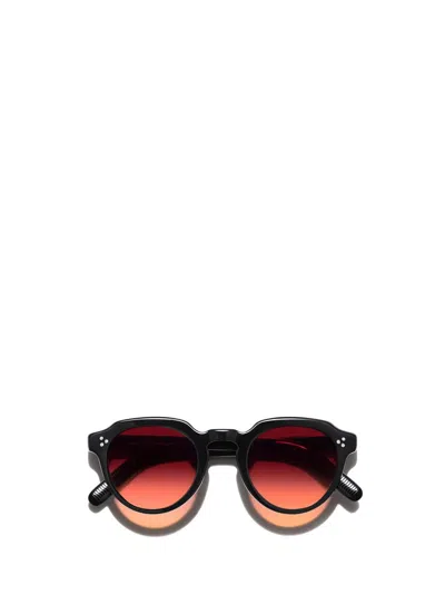 Shop Moscot Sunglasses In Black (cabernet)