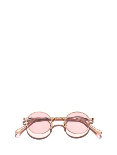 Shop Moscot Sunglasses In Rose (ny Rose)