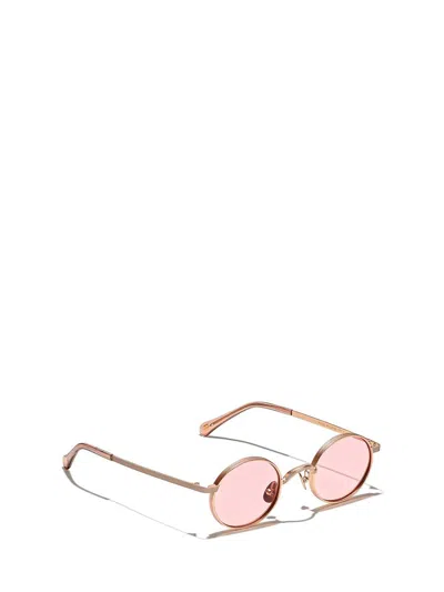 Shop Moscot Sunglasses In Rose (ny Rose)