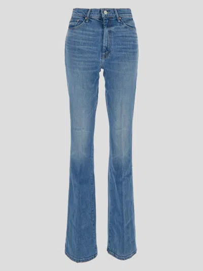 Shop Mother Weekender Slice Heel Jeans