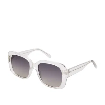 Shop Fossil Women's Butterfly Sunglasses In White