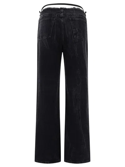 Shop Givenchy "voyou" Jeans In Black