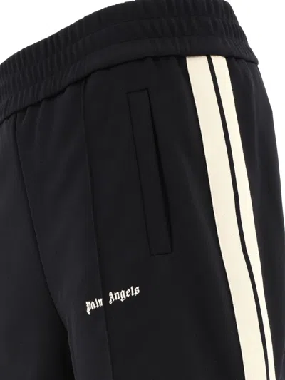 Shop Palm Angels "classic Logo" Track Shorts In Black
