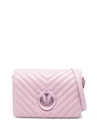 Shop Pinko Bags In Lilla-block Color