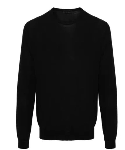 Shop Roberto Collina Sweaters In Black