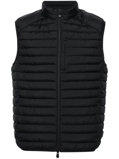 Shop Save The Duck Padded Vest In Black