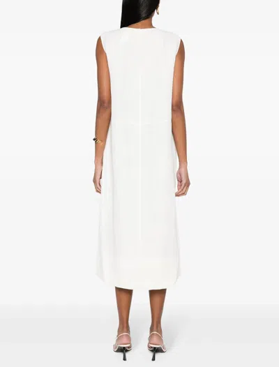 Shop Fabiana Filippi Dresses White