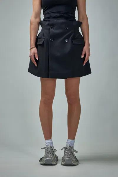 Shop Vetements Reconstructed Hourglass Skirt