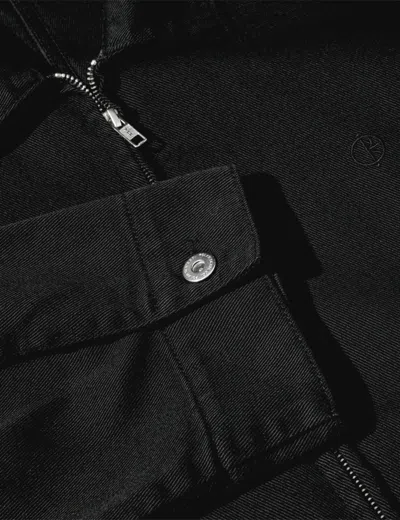 Shop Polar Skate Co . Dane Jacket (twill) In Black