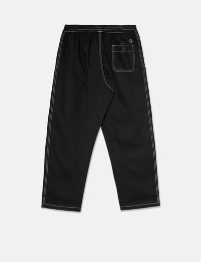 Shop Polar Skate Co . Contrast Surf Pants In Black