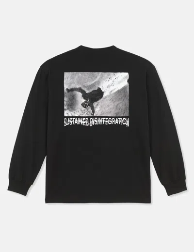Shop Polar Skate Co . Sustained Disintegration Long Sleeve T-shirt In Black