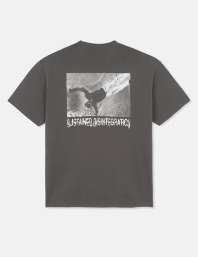 Shop Polar Skate Co . Sustained Disintegration T-shirt In Charcoal Grey
