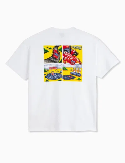 Shop Polar Skate Co . Crash T-shirt In White