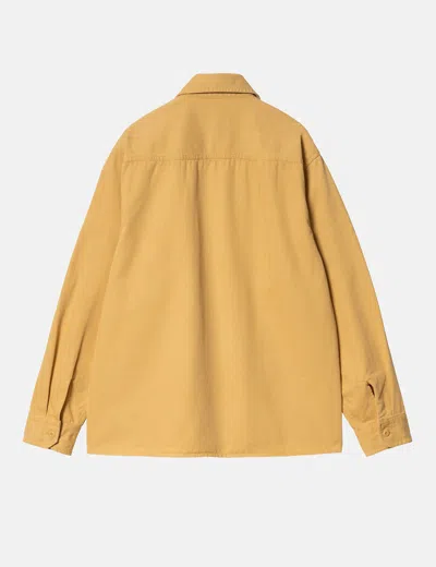 Shop Carhartt -wip Rainer Over Shirt In Yellow