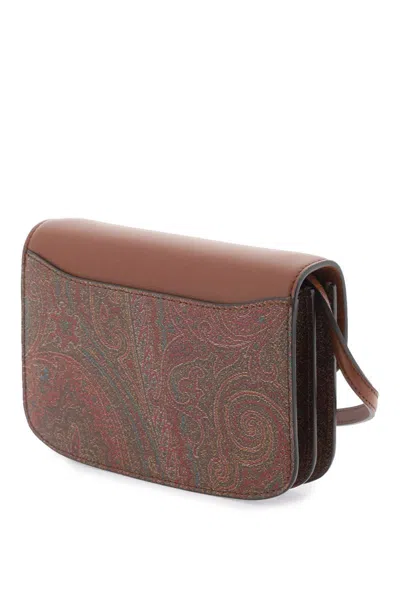 Shop Etro Essential Crossbody Bag In Multicolor