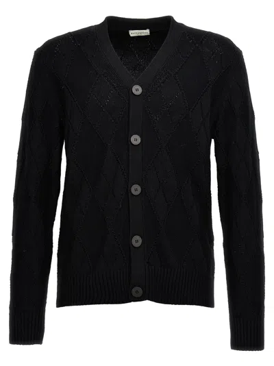 Shop Ballantyne Argyle Sweater, Cardigans Black