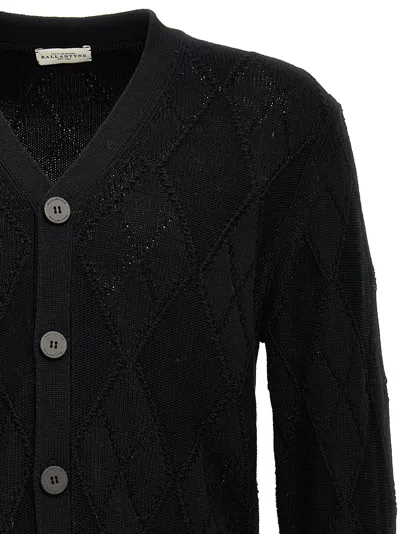 Shop Ballantyne Argyle Sweater, Cardigans Black