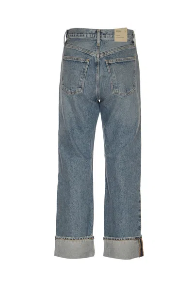 Shop Agolde Jeans In Vint Med Ind