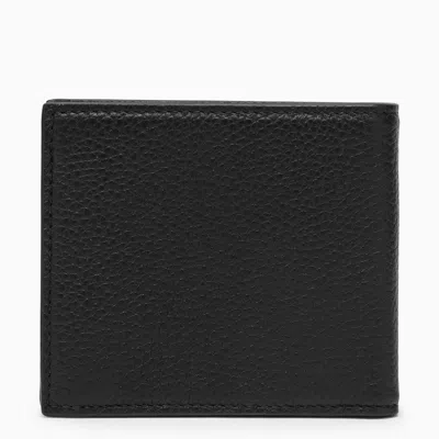 Shop Gucci Black Billfold Wallet With Logo Men In White