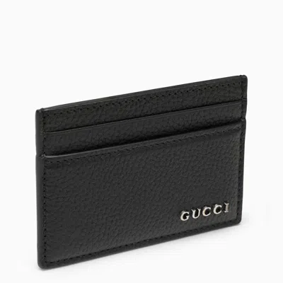 Shop Gucci Black Cardholder With Logo Men In White
