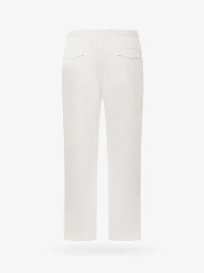 Shop Gucci Man Trouser Man White Pants