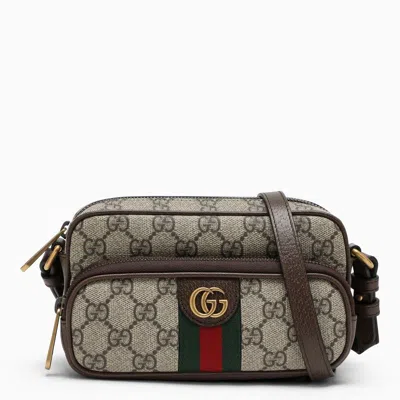 Shop Gucci Ophidia Mini Shoulder Bag Men In Cream