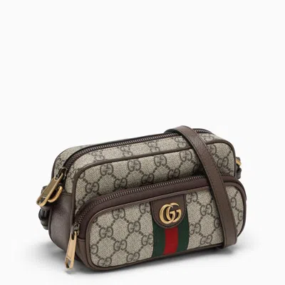 Shop Gucci Ophidia Mini Shoulder Bag Men In Cream