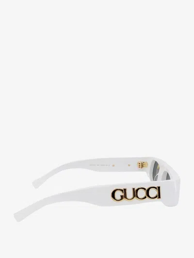 Shop Gucci Woman Sunglasses Woman White Sunglasses