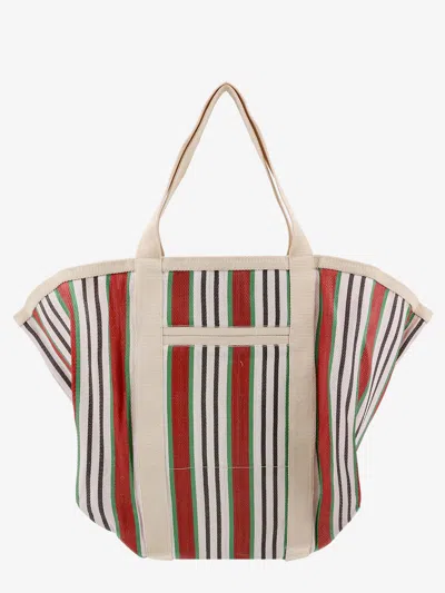 Shop Isabel Marant Woman Warden Woman Multicolor Shoulder Bags