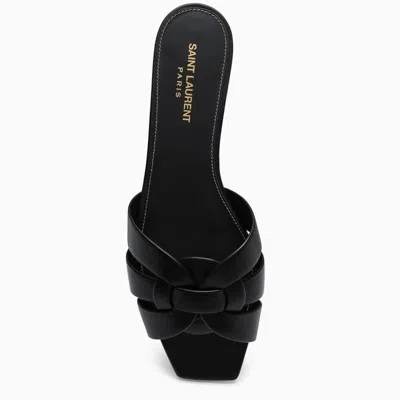 Shop Saint Laurent Black Nu Pieds Tribute 05 Sandals Women