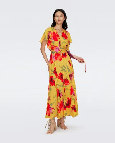 Shop Diane Von Furstenberg Dvf In Huge Dianthus Marigold
