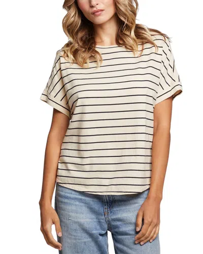 Shop Chaser Jersey Stripe Amber T-shirt In Multi