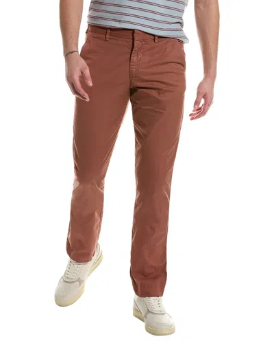 Shop Save Khaki United Light Twill Trouser In Brown