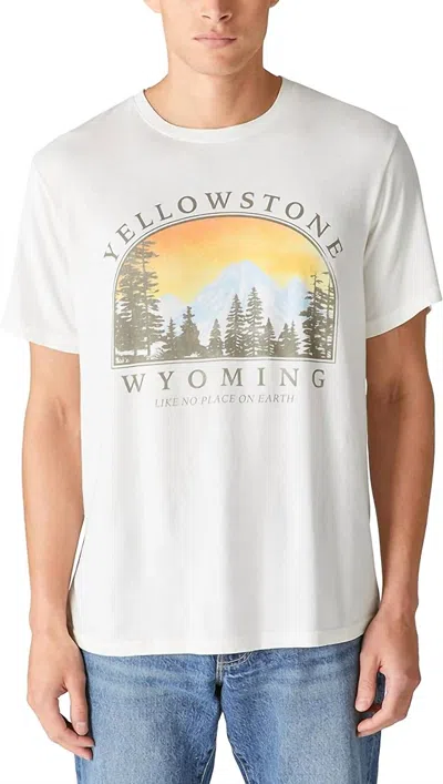 Shop Lucky Brand Yellowstone Graphic Tee In White