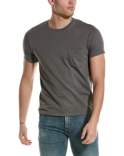 Shop Save Khaki United Pocket T-shirt In Grey