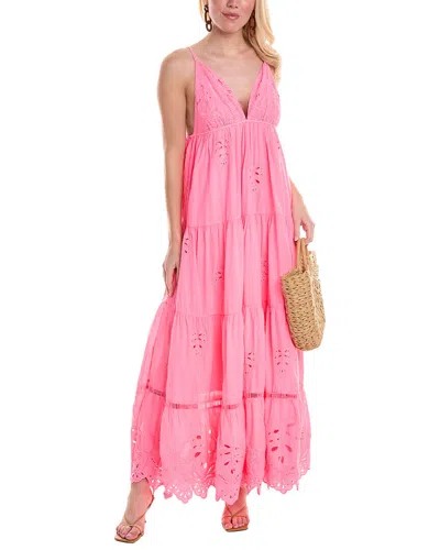 Shop Farm Rio Maxi Dress In Pink