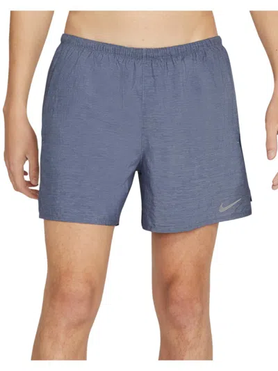 Shop Nike Mens Brief Lined Slub Casual Shorts In Grey
