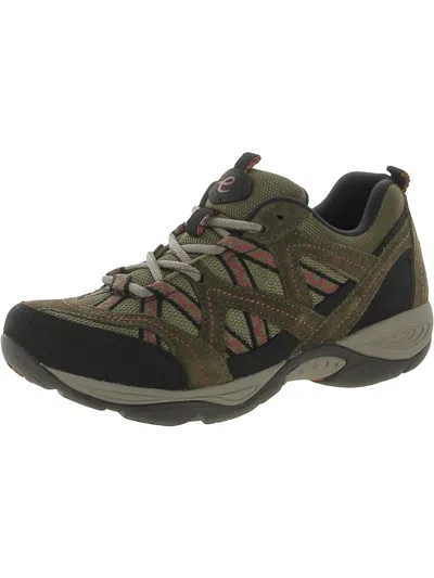 Shop Easy Spirit Explore Map Womens Leather Lifestyle Athletic And Training Shoes In Green