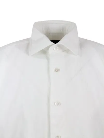 Shop Barba Napoli Shirts In White